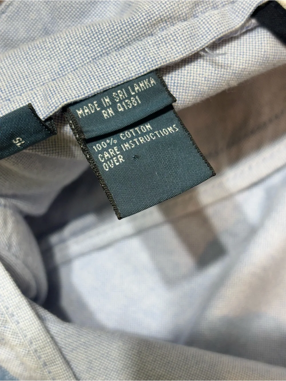 Polo Ralph Lauren Preston Pants Mens 40x30 Light Blue Chino Cotton Straight Fit